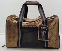 *Z) Betsey Johnson Pet Carrier Bag Chocolate TSA Compliant  Up to 16lbs ... - $49.49