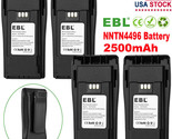 4Pc 2500Mah Nntn4496 Nntn4851 Battery For Motorola Pr400 Ep450 Cp150 Cp2... - £87.12 GBP