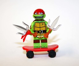 Minifigure Raphael V2 Tmnt Mutant Mayhem Movie Toys Gift - $7.12