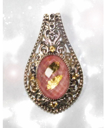 HAUNTED NECKLACE QUEEN EMPRESS OF THE VEILED SUN HIGHEST LIGHT COLLECTIO... - $699.77