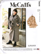 McCall&#39;s M8246 Misses 16 to 24 Trench Coat Melissa Watson Sewing Pattern New - £11.84 GBP