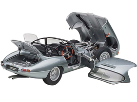 Jaguar Lightweight E Type Roadster RHD (Right Hand Drive) Dark Silver 1/18 Model - £207.02 GBP