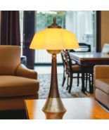 Art Deco Desk Lamp &quot;ALGIER&quot; Table Lamp Brass Unique - $791.47 CAD