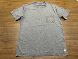 Vuori x Orange Theory Men’s Light Blue Short-Sleeve Athletic Shirt - Medium - $34.99