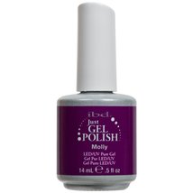 IBD Just Gel MOLLY Soak Off Neon Purple Nail Polish UV Manicure .5 oz Salon LED - £8.49 GBP