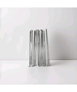 (Lot of 8 )  7&quot; Aluminum Gutter Nails. White Nail Head - £4.45 GBP