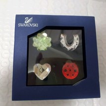 Rare SWAROVSKI GOOD LUCK Magnets #665040 with original box, SOLD AS IS - $46.39