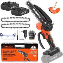 The Maxlander Mini Chainsaw Is A 6-Inch Chainsaw That Is Cordless, Handh... - $64.97