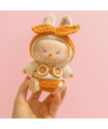 Handmade Bikini Outfit for 10cm Labubu Idol Doll – Mini Cotton Clothes Set with  - $423.35 MXN