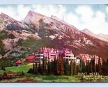 Banff Hotel Alberta Canada DB Postcard P6 - $4.90