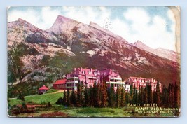 Banff Hotel Alberta Canada DB Postcard P6 - £3.83 GBP