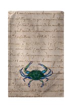 Betsy Drake Male Blue Crab Kitchen Towel - £27.68 GBP