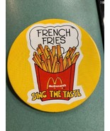 Vintage 1981 McDonalds Employee advertising pin sing the taste French Fries - £23.42 GBP