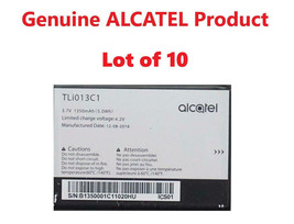 10x Alcatel One Touch Go Flip V 4051S 4052 Battery (TLi013C1) - £55.31 GBP