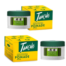 6X Tancho Pomade Nourishing Hair Cream Shine Styling Groom Pure Vegetable 60 Grm - £39.47 GBP