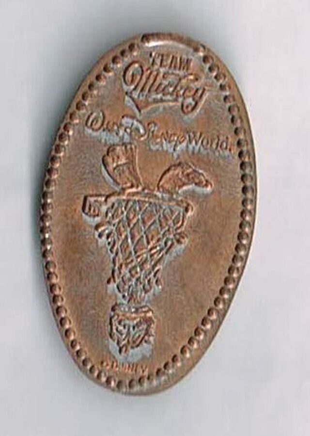 Pressed Penny Walt Disney World Team Mickey - $10.03