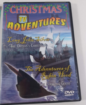 Christmas TV adventures DVD robin hood, long john silver full screen not rated - £4.74 GBP