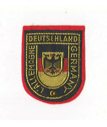 Vtg GERMANY-Deutschland-L&#39;allemagne-Travel Souvenir Vacation-Shield-Embr... - $12.19