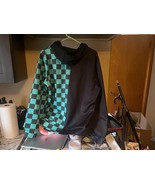 Demon SLayer XL Checkered Hoodie - $24.99