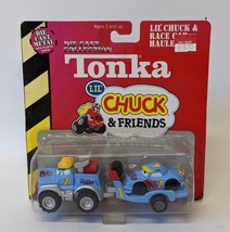 Vintage 2002 TONKA Maisto 'Lil' Chuck & Friends' Pulling #1 Race Car Hauler - $20.00