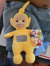 Teletubbies Spin Masters Laa-Laa 12&quot; Yellow Talking Plush Soft Toy 2016 - $52.99