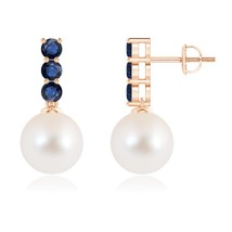 Authenticity Guarantee

ANGARA Classic Freshwater Pearl and Sapphire Earrings... - $1,061.10