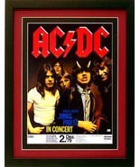 AC / DC  Concert Poster Custom Framed Highest Quality - $70.70 CAD+