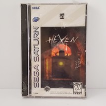 Hexen Sega Saturn 1997 New Sealed Shelf Wear Torn Shrink Cracked Case - £199.37 GBP