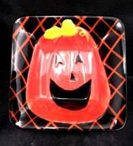 Halloween Candy Dish Dennis East Season of The Witch Pumpkin/Jack O&#39; Lantern OBO - £8.96 GBP