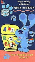 Blue&#39;s Clues ABCs and 123s VHS - £3.92 GBP