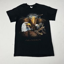 Alaska Alaskan Bald Eagle American Bird T Shirt Mens S Find 13 Eagles Small - $15.15