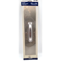 Gatehouse  Pull Plate Door Handle Silver 3-1/2 x 15&quot; Satin Nickel 311982 - £9.93 GBP