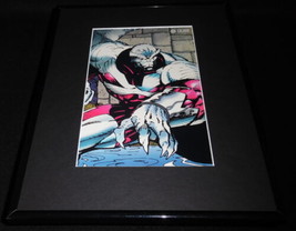 Caliban X Men Marvel Masterpiece ORIGINAL 1994 Framed 11x14 Poster Display  - £27.16 GBP