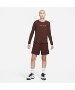 Nike Womens Foot Locker Basketball Shorts CK6599-273 Brown Size Medium - £35.40 GBP