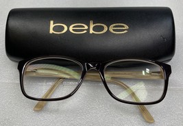 Bebe JOIN THE CLUB BB5075 210 Topaz| 52-17-135 Frames Only And Case - £32.75 GBP