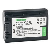 Kastar NP-FH50 Battery Replacement For Sony Sony DCR-SR47 DCR-SR47R DCR-SR47L Dc - £18.82 GBP
