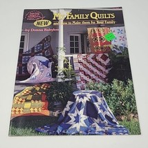 My Family Quilts Quilting book by Donna Babylon American School of Needl... - $11.87