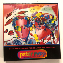 PETER MAX Art 1000 Jigsaw Puzzle 021081033404 Zero Love Ceaco Vintage 19... - $58.43