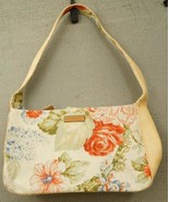 Modern Designer Ladies Purse FOSSIL Brand Floral Tapestry Fabric 76082 Handbag - $24.74