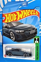 Hot Wheels 2023 HW Green Speed Series #109 Audi RS E-Tron GT Gray w/ RA6s - £2.25 GBP
