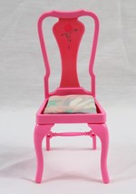 VINTAGE 1984 Mattel Barbie Playset Dollhouse Furniture Chair Pink - £11.59 GBP