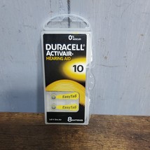 Duracell Activair Hearing Aid Batteries: Size 10 (8 Batteries)  Fresh Exp:9-25 - £7.73 GBP
