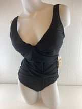 Tommy Bahama Pearl One-Piece Black Swimsuit  Black Size 6 - £33.31 GBP