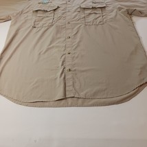 Columbia PFG Omni-Shade "Great Smoky Mountains Ass." L/S Beige Shirt Size XL image 11