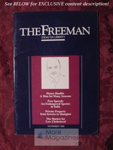 The FREEMAN November 1989 Tibor R Machan David Boaz Matthew B Kibbe Cecil Kuhne - £3.38 GBP