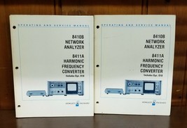 HEWLETT PACKARD 8410B NETWORK ANALYZER OPERATING &amp; SERVICE MANUAL - $29.67