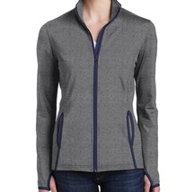Sport-Tek® Ladies Sport-Wick® Stretch Contrast Full-Zip Jacket LST853 XS... - $36.09+