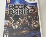 Rock Band 3 (Nintendo Wii, 2010) CIB Complete w/ Manual - £26.44 GBP