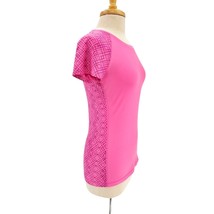 Under Armour Shirt Activewear Heat Gear Pink Shirt Lightweight Athletic Top - £11.21 GBP