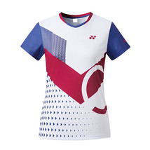 YONEX 22 F/W Women&#39;s T-shirts Badminton Apparel Clothing Purple NWT 223T... - £34.06 GBP